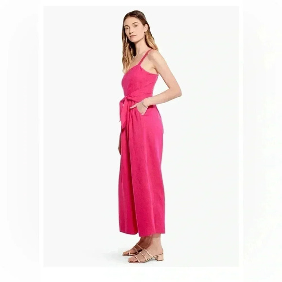 Nic+Zoe Shocking Pink Rumba Park Jumpsuit, size 8 - Picture 5 of 11